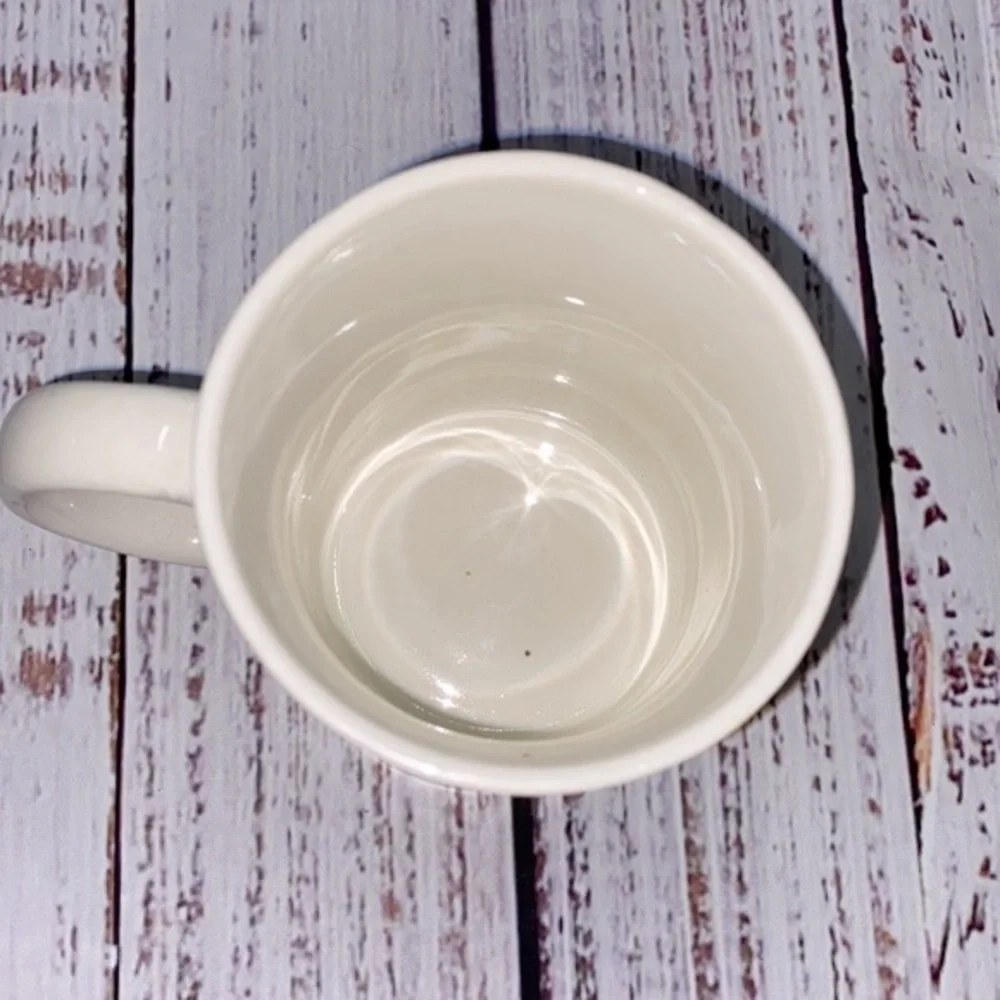 Vintage santa Christmas coffee mug